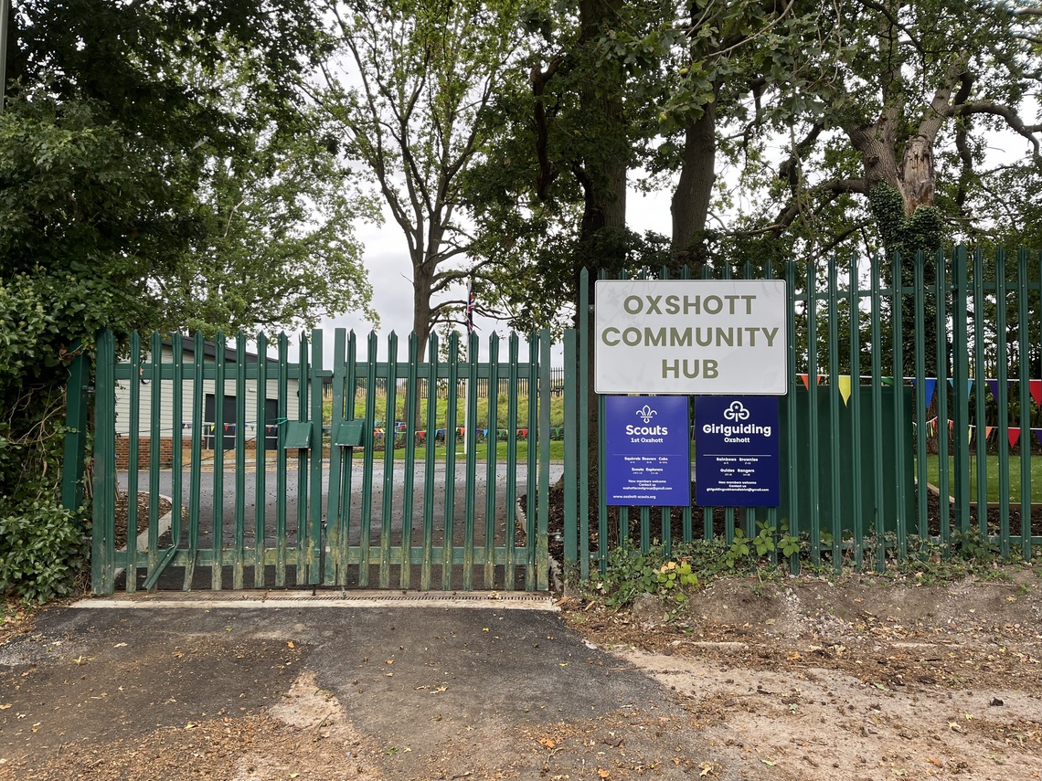 Front gate entrance